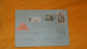 ENVELOPPE ANCIENNE DE 1950.../ ORPHILA DIFFUSION DE TIMBRES..CACHETS LUXEMBOURG GARE..+ RECOMMANDE + TIMBRES X2 - Briefe U. Dokumente