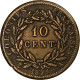 Colonies Françaises, Charles X, 10 Centimes, 1825, Paris, Bronze, TTB - Other & Unclassified