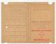 FRANCE - Carte D'électeur X2 1947 - Ville De Marseille (B Du R) - Rue Jean Mermoz Et Croix Rouge - Documents Historiques