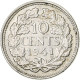 Pays-Bas, Wilhelmina I, 10 Cents, 1941, Argent, TTB, KM:163 - 10 Cent