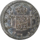 Mexique, Charles III, 1/2 Réal, 1781, Mexico City, Argent, SUP, KM:69.2 - Premières Frappes