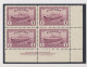 Canada Plate Block #1 Stamp #273 - $1.00 MH Top 2 VF Guide Value = $250.00 - Blocks & Sheetlets
