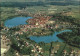 72064877 Bad Waldsee Stadtsee Schloss See Fliegeraufnahme Bad Waldsee - Bad Waldsee