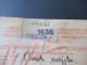 Jugoslawien 1924 Paketkarte Stempel Und Zettel Handschriftlich Mostar Rückseitig Weitere Stempel Sisak 1 - Brieven En Documenten