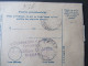 Delcampe - Jugoslawien 1924 Postanweisung Stempel Und Zettel Savski Marof Rückseitig Weitere Stempel / GA Mit 4x Zusatzfrankatur - Storia Postale