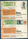 °°° Francobolli N. 4484 - Cartoline Lotteria 4 Pezzi °°° - Sammlungen