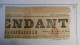 DH6 FRANCE SUR JOURNAL L INDEPEDANT GRAND FRAGMENT CURIOSITé 1874   N°51 SEUL  +AFF.  INTERESSANT+++ - 1849-1876: Klassik