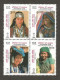 India 1997 Costumes Se-tenant Mint MNH Good Condition (PST - 41) - Unused Stamps