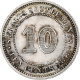 Établissements Des Détroits, Victoria, 10 Cents, 1878, Argent, TTB, KM:11 - Colonies