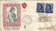 Fdc Venetia/Trieste: LORENZO IL MAGNIFICO (1949) Raccomandata - Marcophilia