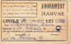 Romania, 1940's, Bucharest Tramway - Vintage Transport Pass, ITB - Rare Cinderella - Altri & Non Classificati