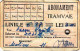 Romania, 1940's, Bucharest Tramway - Vintage Transport Pass, ITB - Rare Cinderella - Autres & Non Classés