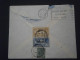 INDES INDIA ENGLISH INDIES LETTRE ENVELOPPE COURRIER LETTER COVER AVION PLANE AIR MAIL PONDICHERY PARIS VOL AEROPOSTAL - Luftpost