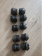 Soviet Bakelite Transport Plugs For 82mm Mines 10tk - Armes Neutralisées