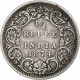 Inde Britannique, Victoria, 1/4 Rupee, 1874, Calcutta, Argent, TB, KM:470 - Inde