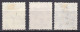 DK027 – DENMARK – 1926 – 75TH ANNIVERSARY OF STAMP – YT # 165/7 USED 3,50 € - Gebraucht