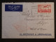 DH7 FRANCE   BELLE LETTRE 1937 1ER VOL AIR FRANCE A  ABIDJAN COTE D IVOIRE   +PA N°11 +AFF. INTERESSANT ++++ - 1927-1959 Cartas & Documentos