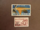 REUNION, Année 1947, POSTE AERIENNE, YT N° 44 Neuf MH* Et Poste 1957 N°341 Neuf MNH** - Luchtpost