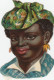 5 Scraps  Découpis  Black People  Funny  Children's Heads - Infantes