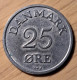 Denemarken 25 øre 1950 KM#842.1 - 100 Francs