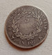 France Monnaie Argent 5 Francs Napoléon Bonaparte Premier Consul L'AN 12 K - 5 Francs