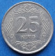 TURKEY - 25 Kurus 2015 KM# 1242 Monetary Reform (2009) - Edelweiss Coins - Turquie