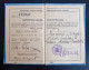 #48   KINGDOM OF YUGOSLAVIA - RAILWAY MEMBERSHIP CARD   Croatia Zagreb 1939/40/41 - Europe