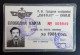 #48  Yugoslavia Macedonia Transportation City Season Ticket Skopje 1981 - For Military Personnel - Europa