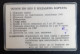 #48  Yugoslavia Macedonia Transportation City Season Ticket Skopje 1981 - For Military Personnel - Europe