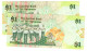 The Bahamas 2x 1 Dollar 2008 EF "Craigg" Sequential - Bahama's