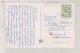 YUGOSLAVIA 1956 TPO AMB SHIP Cancel PUNAT-RIJEKA 353 Nice Postcard  ( MALINSKA ) To Zagreb - Briefe U. Dokumente