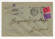 1934. KINGDOM OF YUGOSLAVIA,CROATIA,ZAGREB TO BELGRADE,MILITARY POST,OFFICIALS,POSTAGE DUE APPLIED IN BELGRADE - Segnatasse