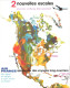 Nouvelles Escales 1964 Air France En Boeing Washington Et San Juan Avec Horaires Et Tarif Dépliant 2 Volets A4 - Timetables