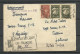 RUSSIA Russland Soviet Union 1935 Registered Cover Leningrad Gare De Moscou, Sent To Estonia Estland Tallinn Kopli - Storia Postale