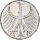 République Fédérale Allemande, 5 Mark, 1971, Karlsruhe, TTB+, Argent, KM:1... - 5 Marcos