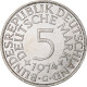 République Fédérale Allemande, 5 Mark, 1974, Karlsruhe, Argent, SUP, KM:112.1 - 5 Marcos