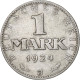 Allemagne, République De Weimar, Mark, 1924, Hambourg, Argent, TTB, KM:42 - 1 Mark & 1 Reichsmark