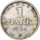 Allemagne, République De Weimar, 1 Mark 1924 F, KM 42 - 1 Mark & 1 Reichsmark