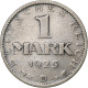 Allemagne, République De Weimar, Mark, 1925, Munich, Argent, TB, KM:42 - 1 Marco & 1 Reichsmark