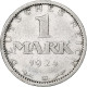 Allemagne, République De Weimar, Mark, 1924, Karlsruhe, Argent, TB+, KM:42 - 1 Marco & 1 Reichsmark