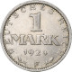 Monnaie, Allemagne, République De Weimar, Mark, 1924, Stuttgart, TTB, Argent - 1 Mark & 1 Reichsmark