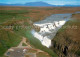73731059 Gullfoss Iceland Fliegeraufnahme Hvita Goldener Wasserfall  - Islande