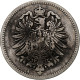 GERMANY - EMPIRE, Wilhelm I, Mark, 1873, Berlin, TB+, Argent, KM:7 - 1 Mark