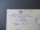 Jugoslawien 1950 Luftpost Geograd NY USA Marken Mit Aufdruck FNR / Generalna Direkcija Metalurgiji Vlade FNRJ - Brieven En Documenten