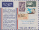 Enveloppe  Recommandée   FDC  1er  Jour   FRANCE   JEAN  MERMOZ    Vol   Pour  CASABLANCA   1937 - ....-1949