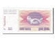 Billet, Bosnia - Herzegovina, 10 Dinara, 1992, KM:10a, NEUF - Bosnië En Herzegovina