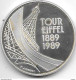 *france  5 Francs  1989 Km 968a Silver Proof - Essays & Proofs