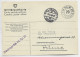 HELVETIA SUISSE CARTE POSTALE MILITAIRE STAB GER. INF 20 FELPOST 1943 POUR BIEL BIENNE - Postmarks