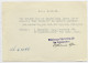 HELVETIA SUISSE CARTE POSTALE MILITAIRE STAB GER. INF 20 FELPOST 1943 POUR BIEL BIENNE - Postmarks