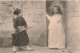 ENFANTS - J'apporte Le Bonheur Et L’espérance - Petite Fille - Garçon - Carte Postale Ancienne - Otros & Sin Clasificación